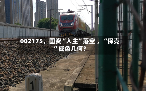 002175	，国资“入主”落空 ，“保壳”成色几何？-第2张图片