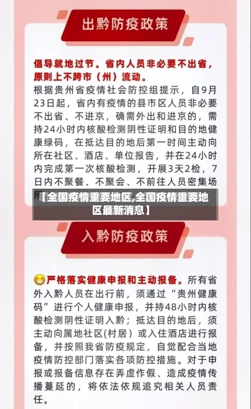【全国疫情重要地区,全国疫情重要地区最新消息】