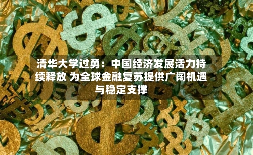 清华大学过勇：中国经济发展活力持续释放 为全球金融复苏提供广阔机遇与稳定支撑-第3张图片