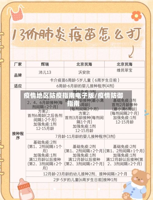 疫情地区防疫指南电子版/疫情防御指南