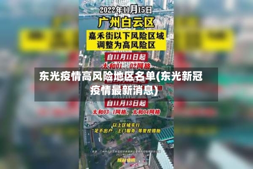 东光疫情高风险地区名单(东光新冠疫情最新消息)-第2张图片