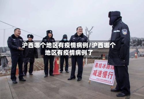 沪西哪个地区有疫情病例/沪西哪个地区有疫情病例了