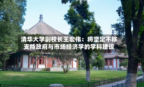 清华大学副校长王宏伟：将坚定不移支持政府与市场经济学的学科建设-第3张图片
