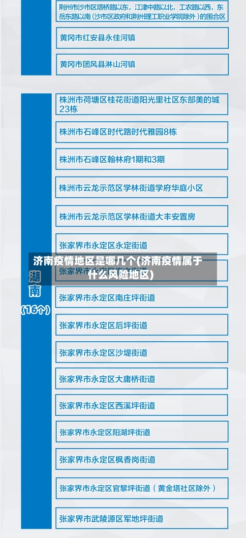 济南疫情地区是哪几个(济南疫情属于什么风险地区)-第2张图片